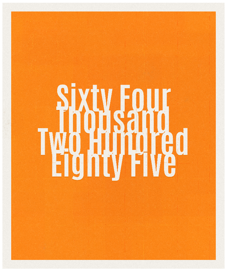 Count #64285