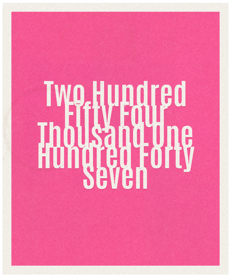 Count #254147