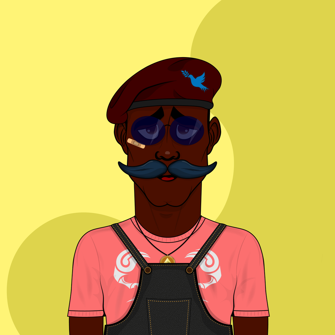 Mustachioed #19