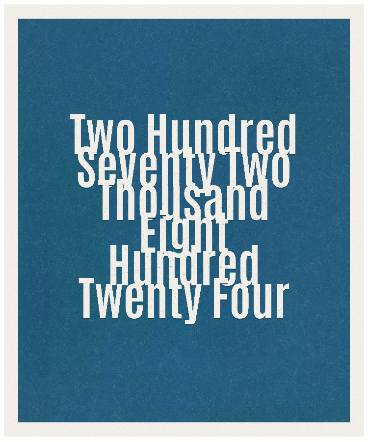 Count #272824