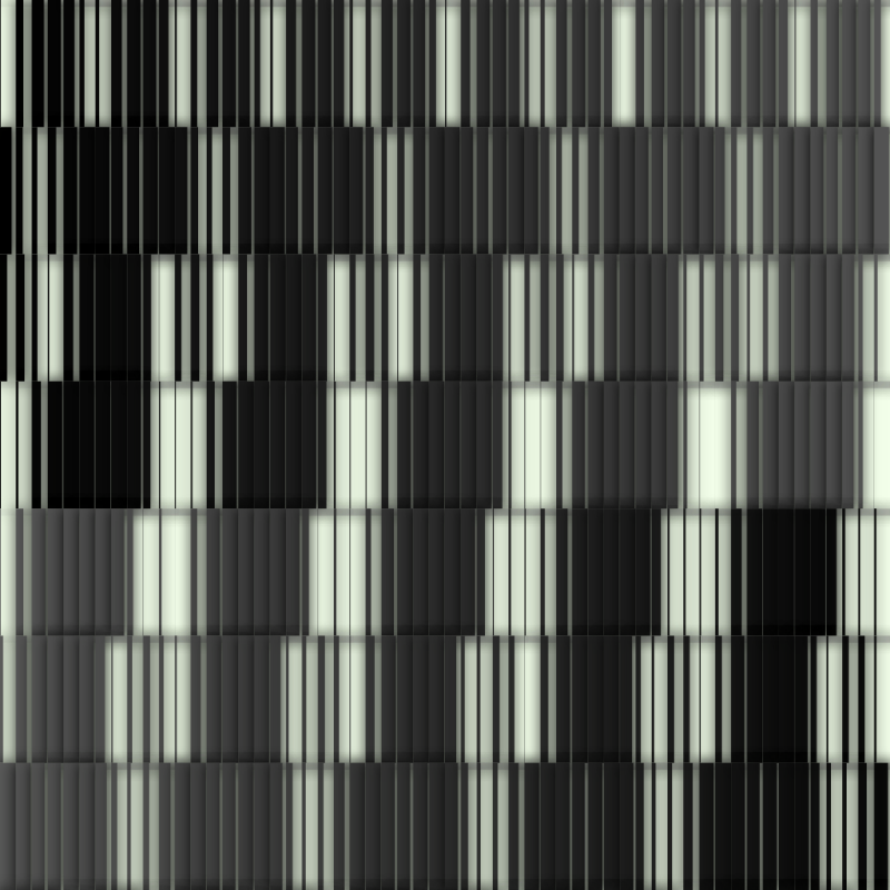 Generative Barcode Helmholtz Illusion #8