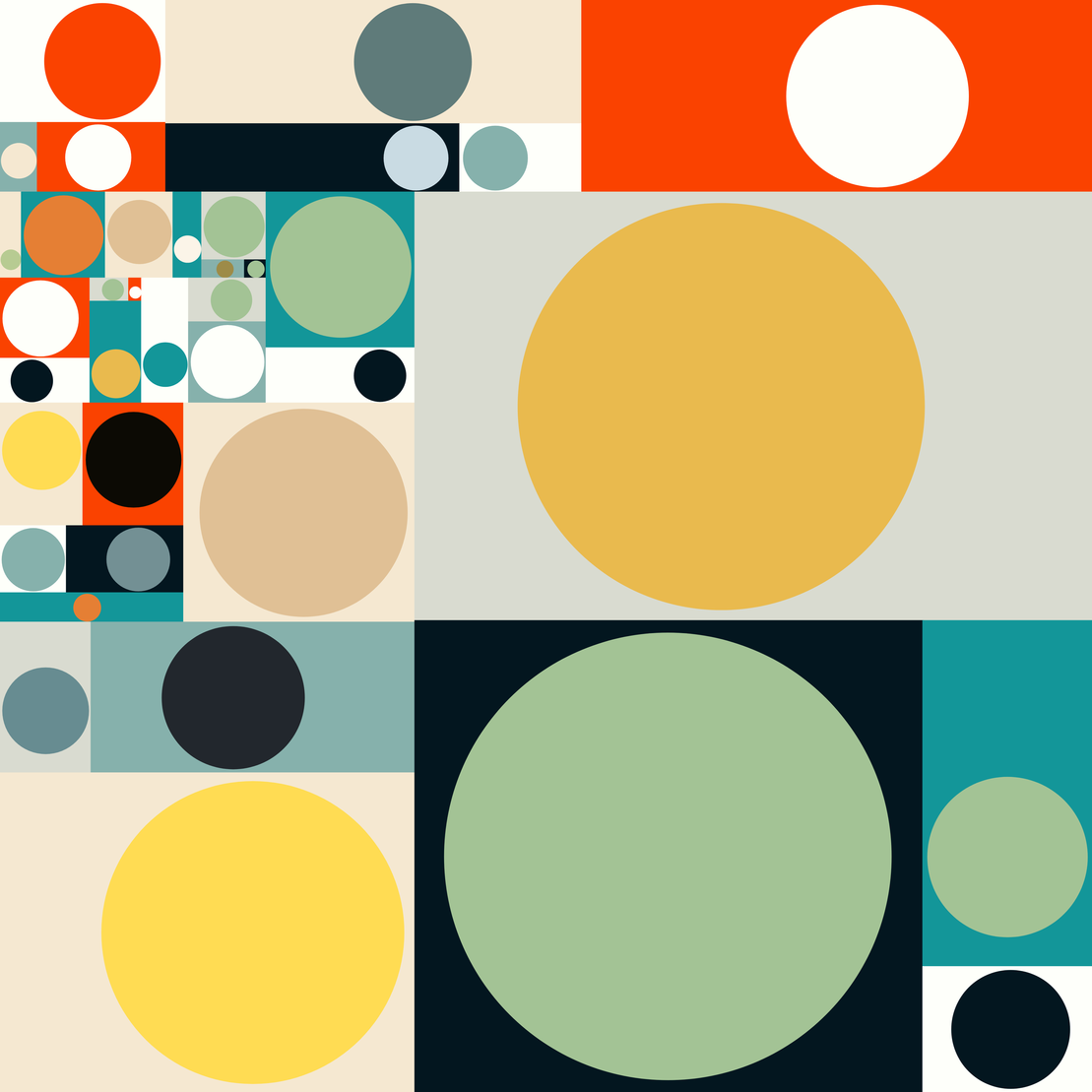 An Increasing Series Of Dots #37