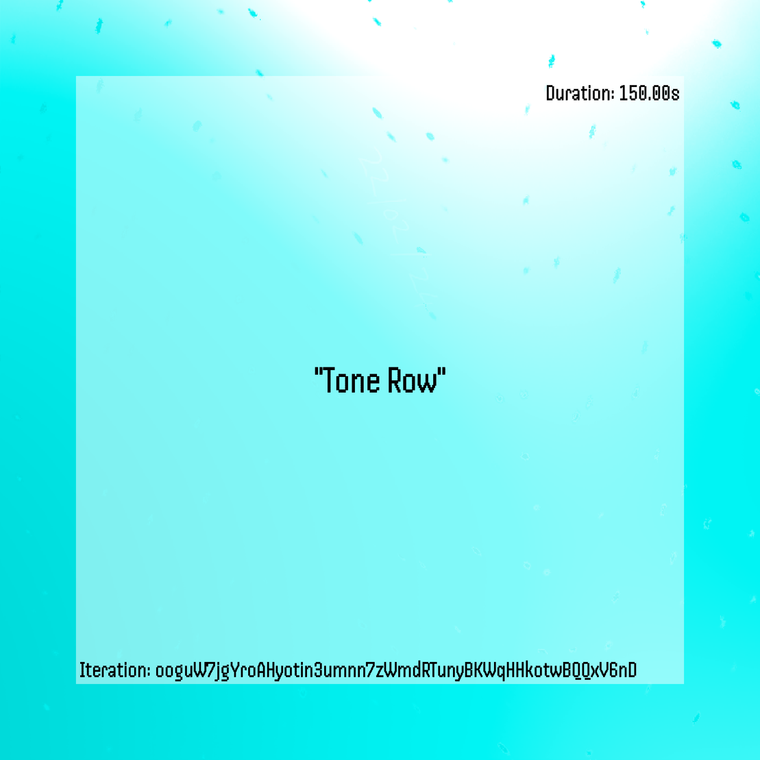 Tone Row #128