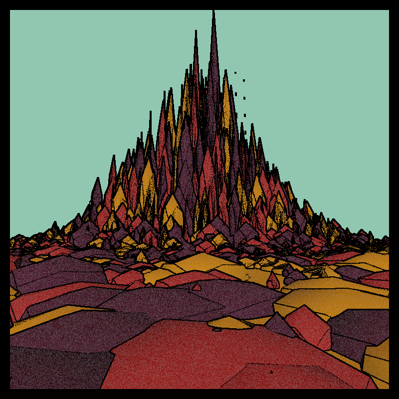 Crystal forest #29