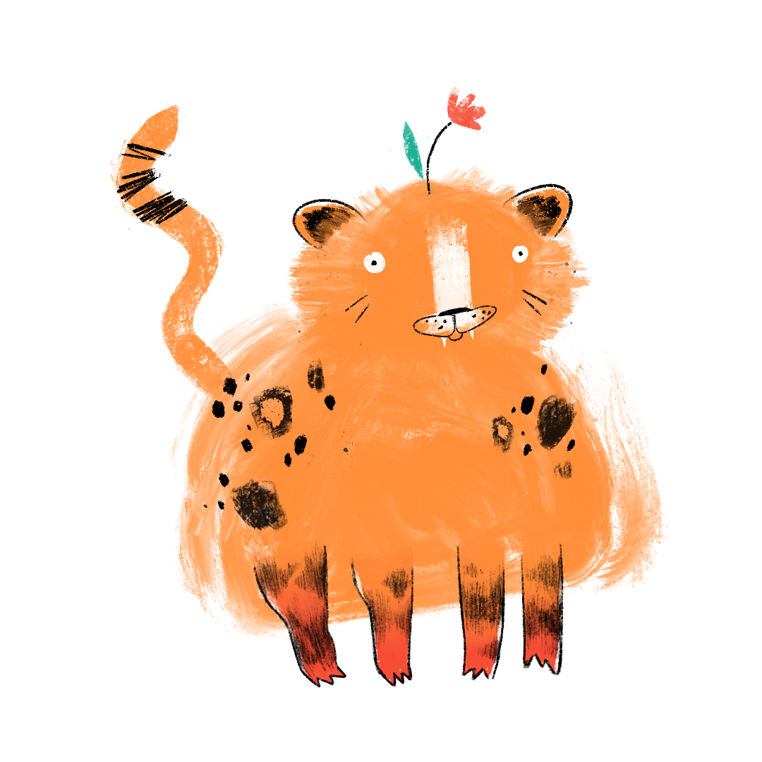 imaginary striped animals #13