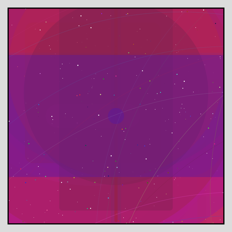 Color Field Starry B #89