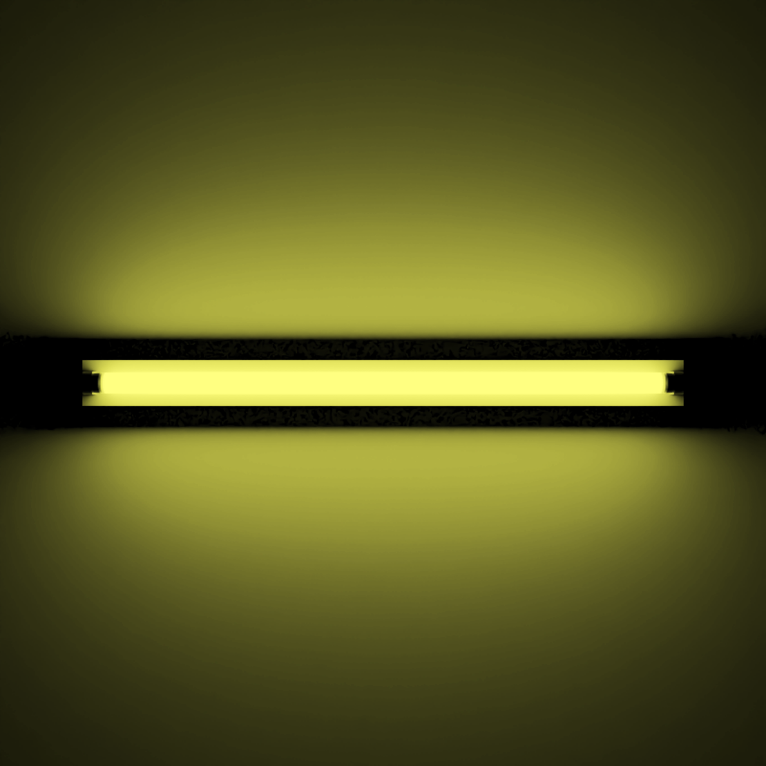 Fluorescent Light - Horizontal Square #4