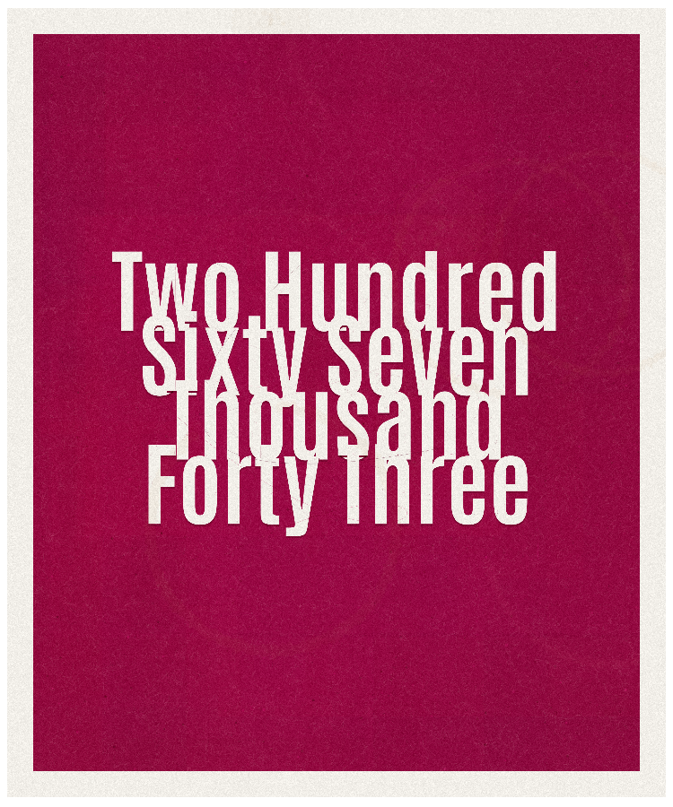 Count #267043