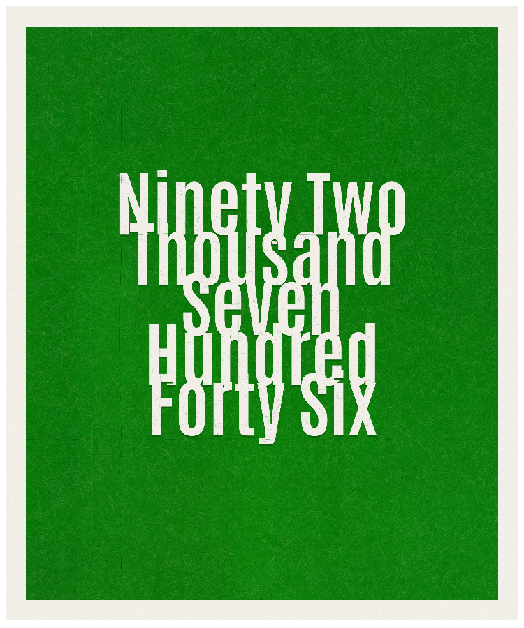 Count #92746