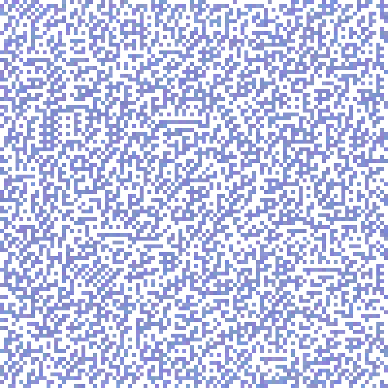 Colored Elementary Cellular Automaton #267