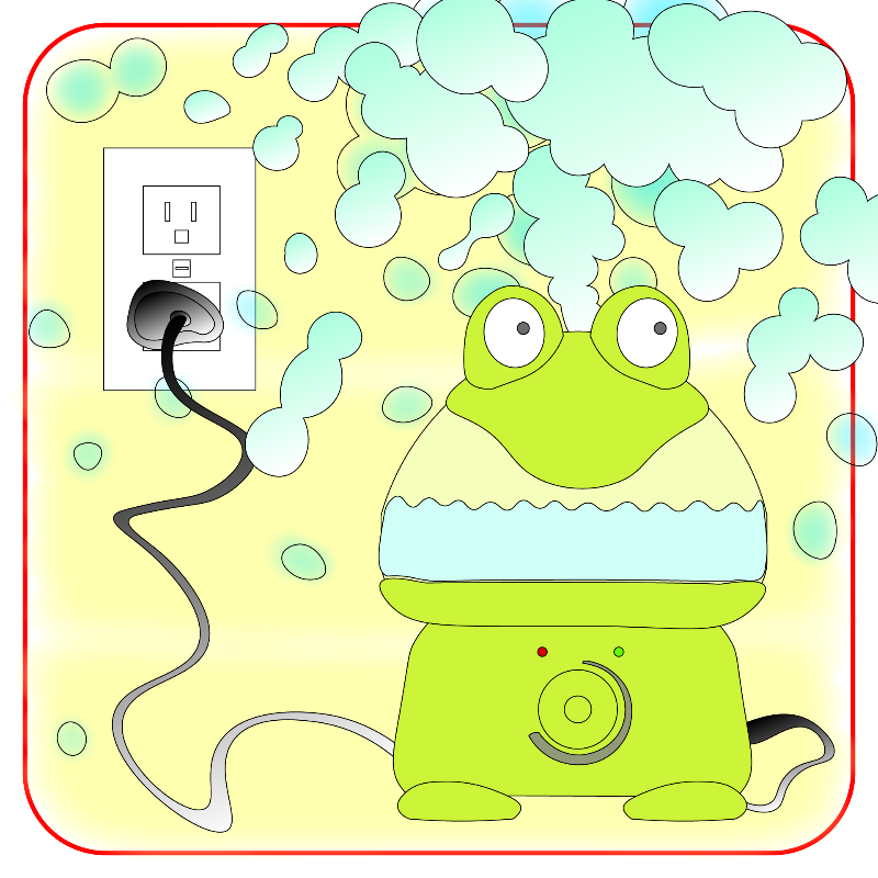 Frog Humidifier #87