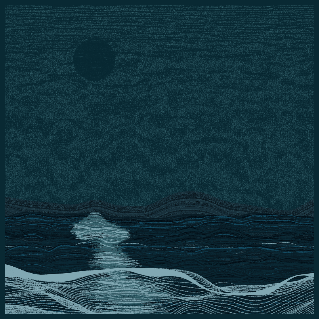 Moonlit Sea #132