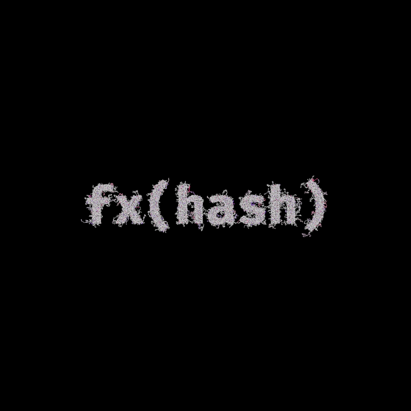 FXHASH Generative Logo #644