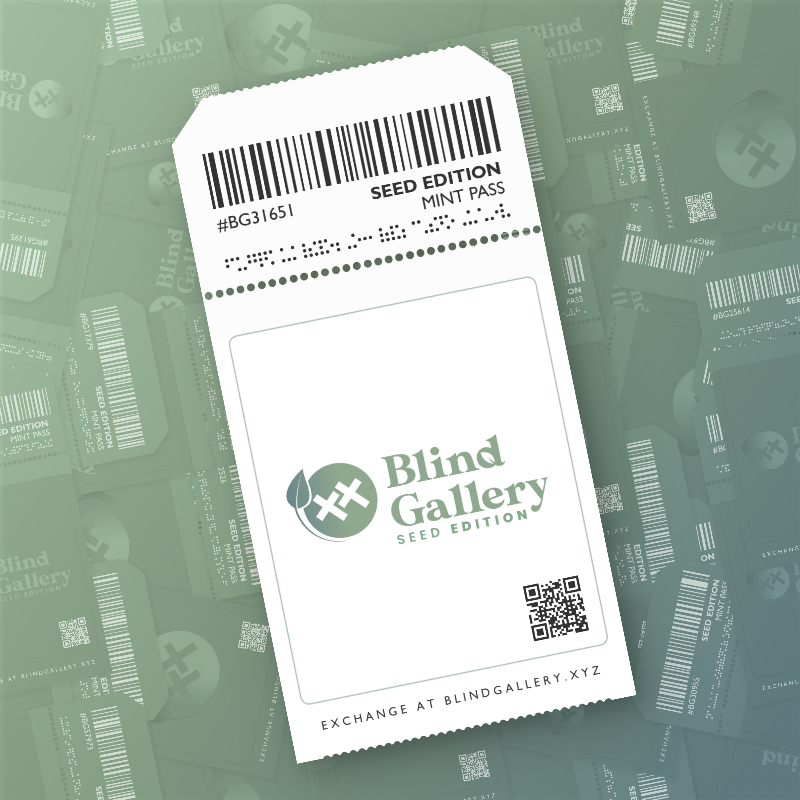 Blind Gallery Mint Pass (Seed Edition) #458