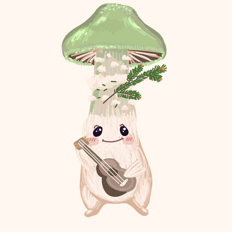 Cute Mushrooms Forest Guys #2