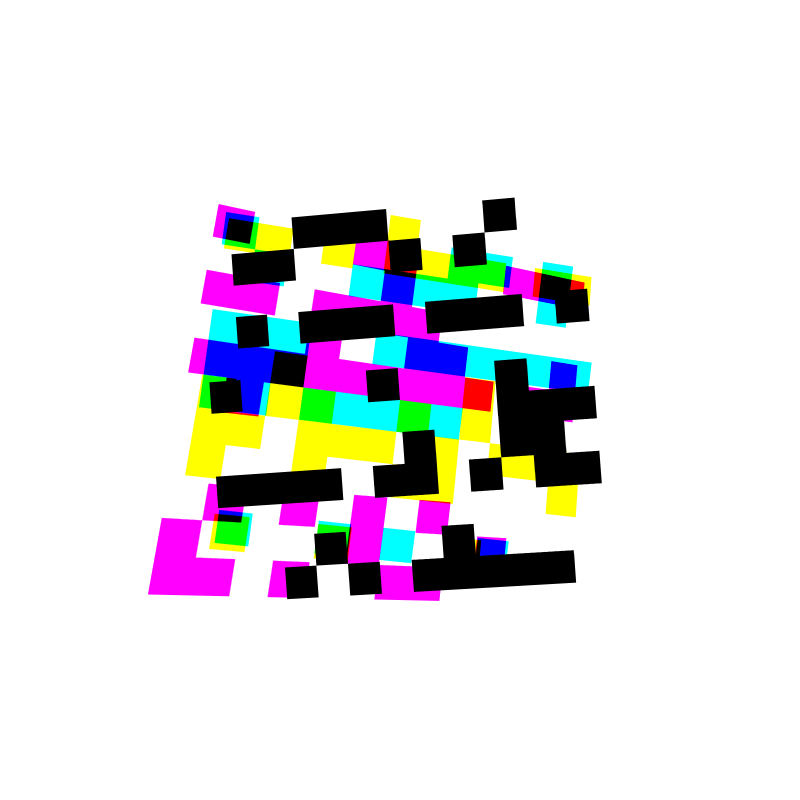 CMYK Decay #6