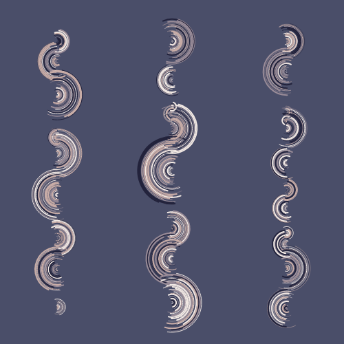 Imperfect crop of eclipses #34