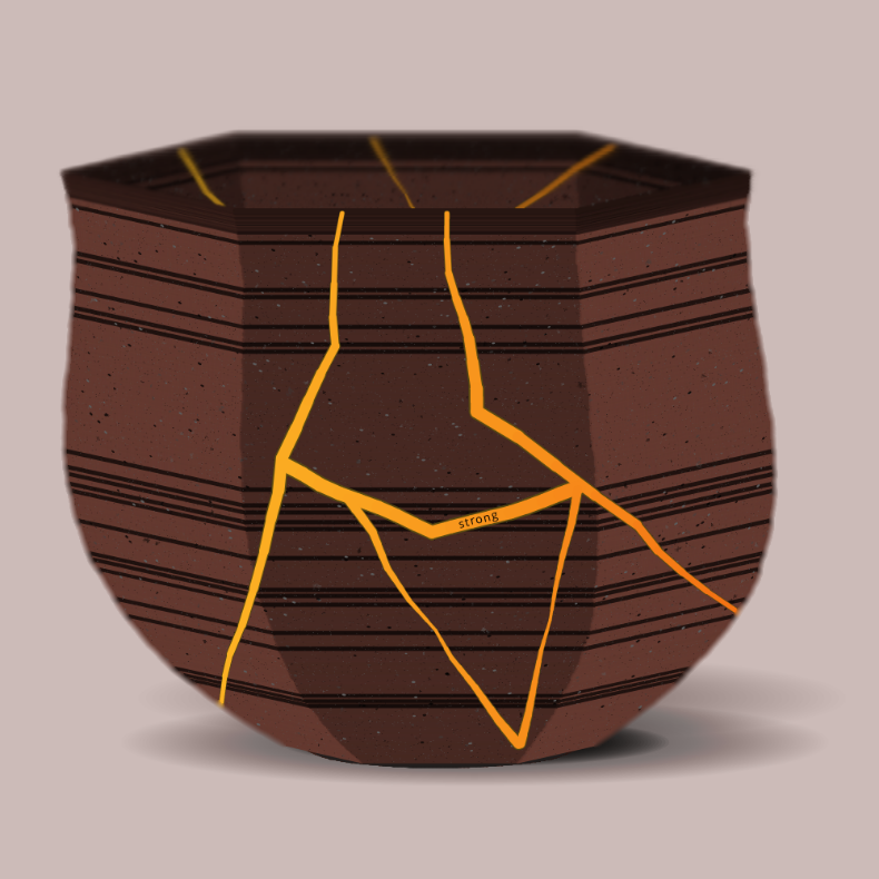 Kintsugi Pottery #6