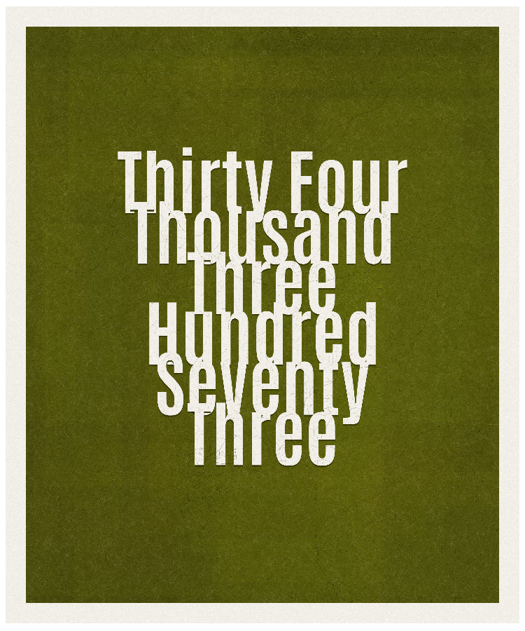 Count #34373