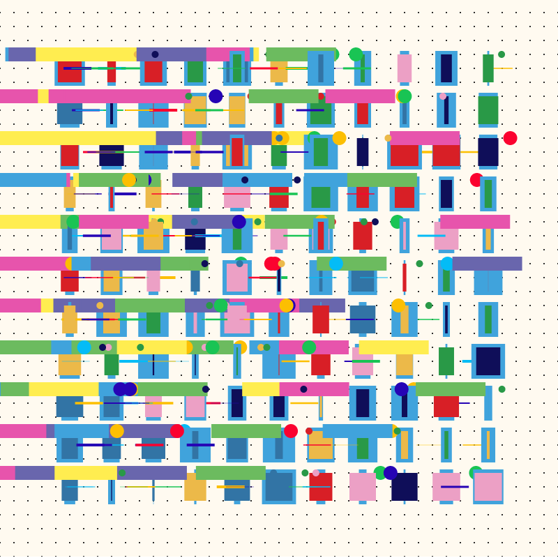 Genuary 32nd - Wimondrian #8