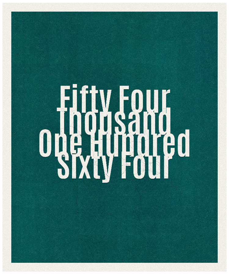 Count #54164
