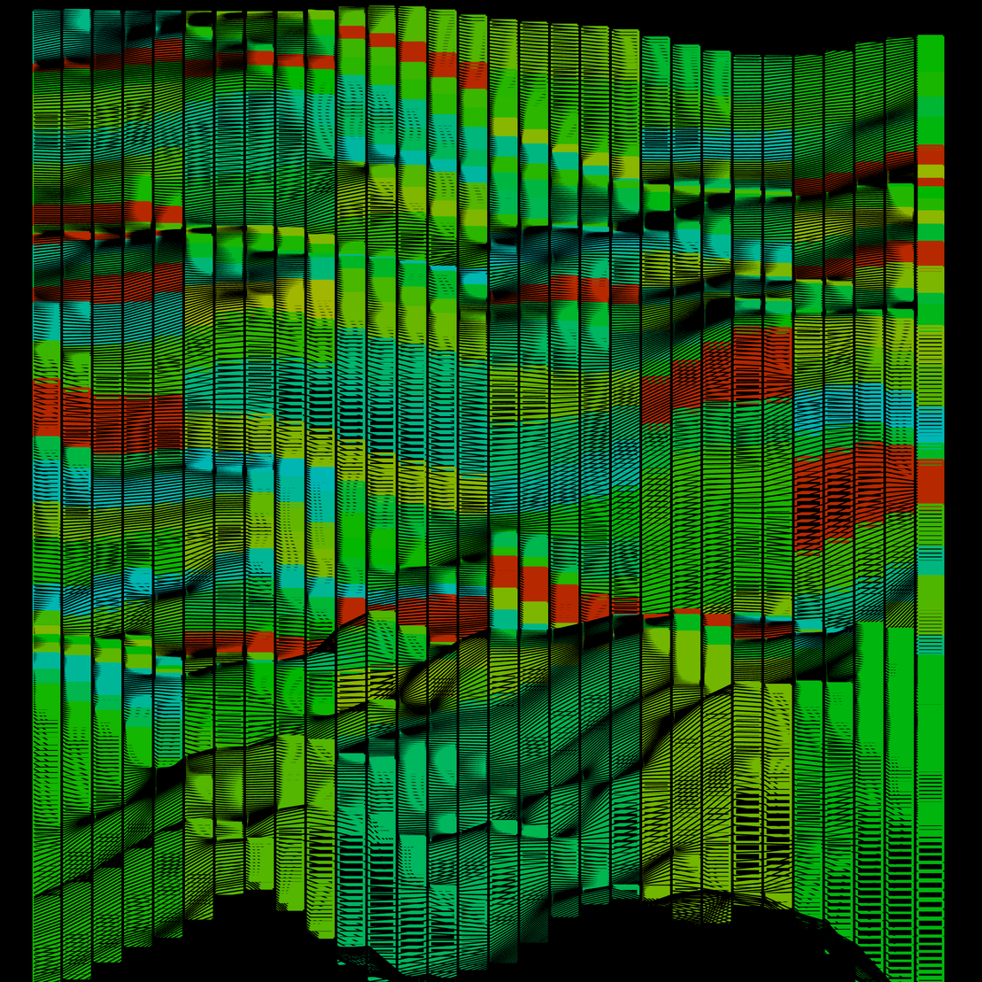 Rainbow mountains #42