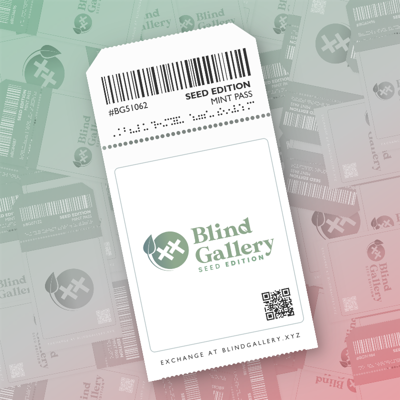 Blind Gallery Mint Pass (Seed Edition) #655