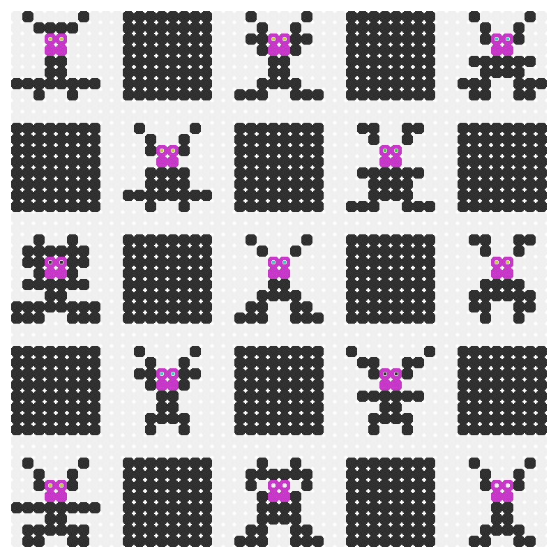 8x8 Pixel Creatures #34