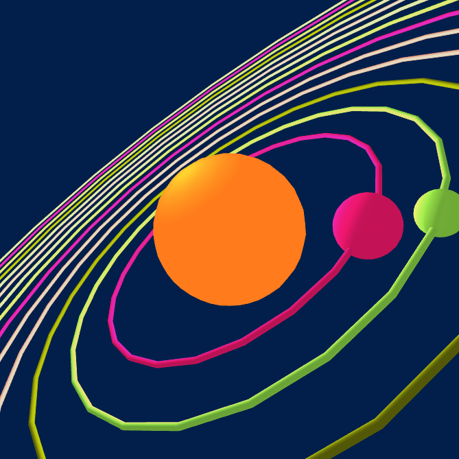 Generative solar system #2