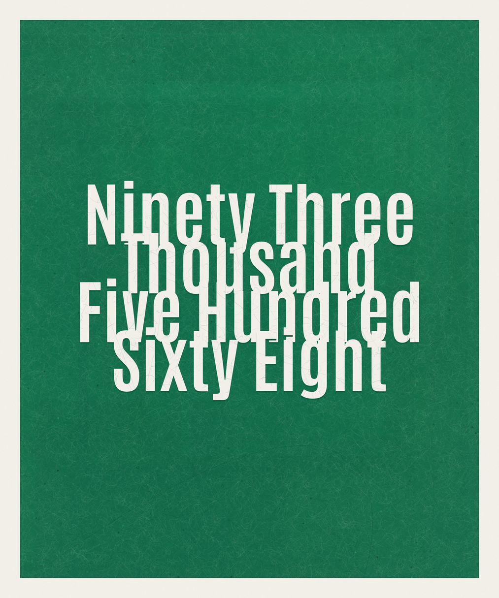 Count #93568