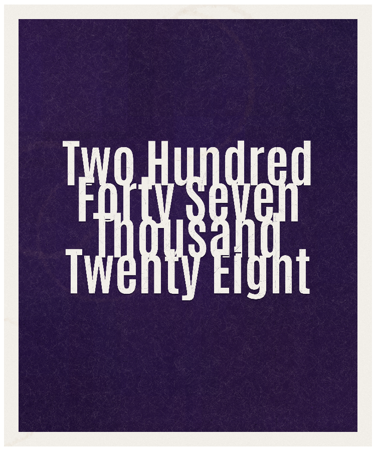 Count #247028