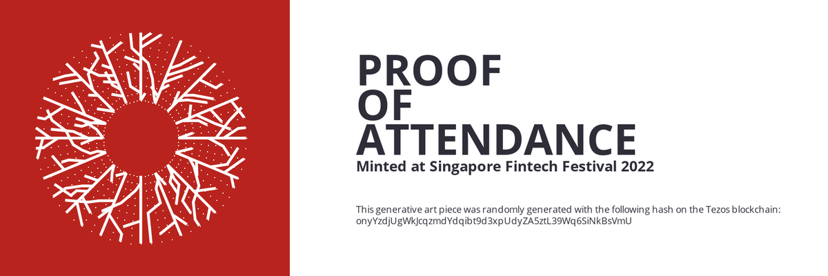 SFF2022 Proof of Attendance Token #422