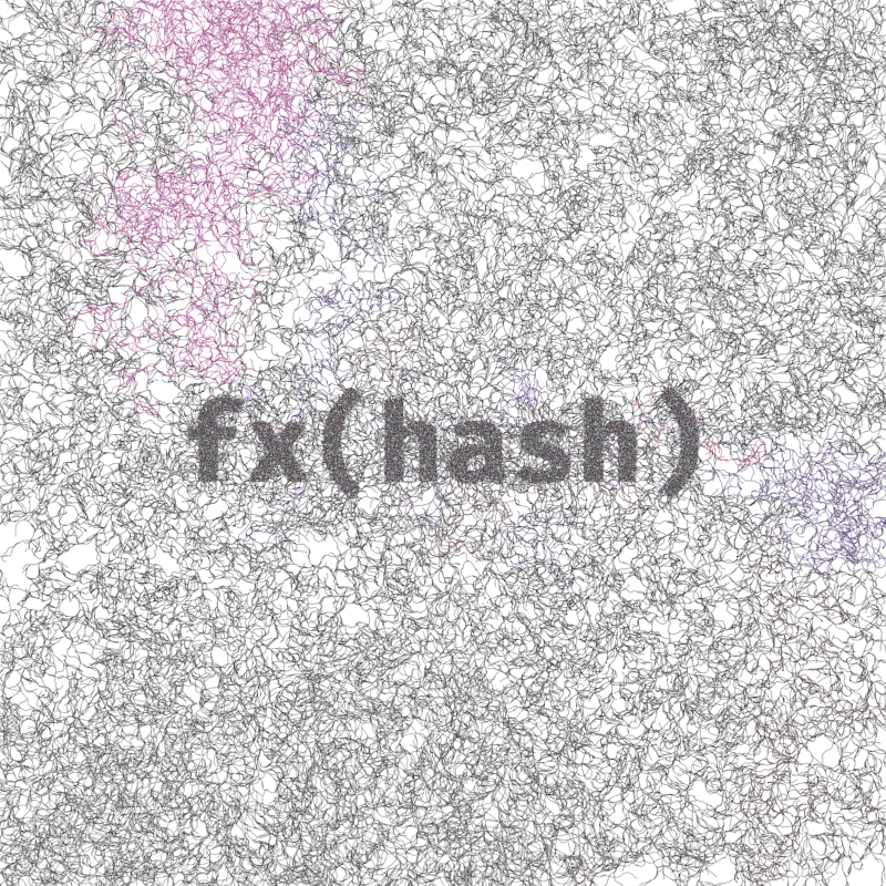 FXHASH Generative Logo #760