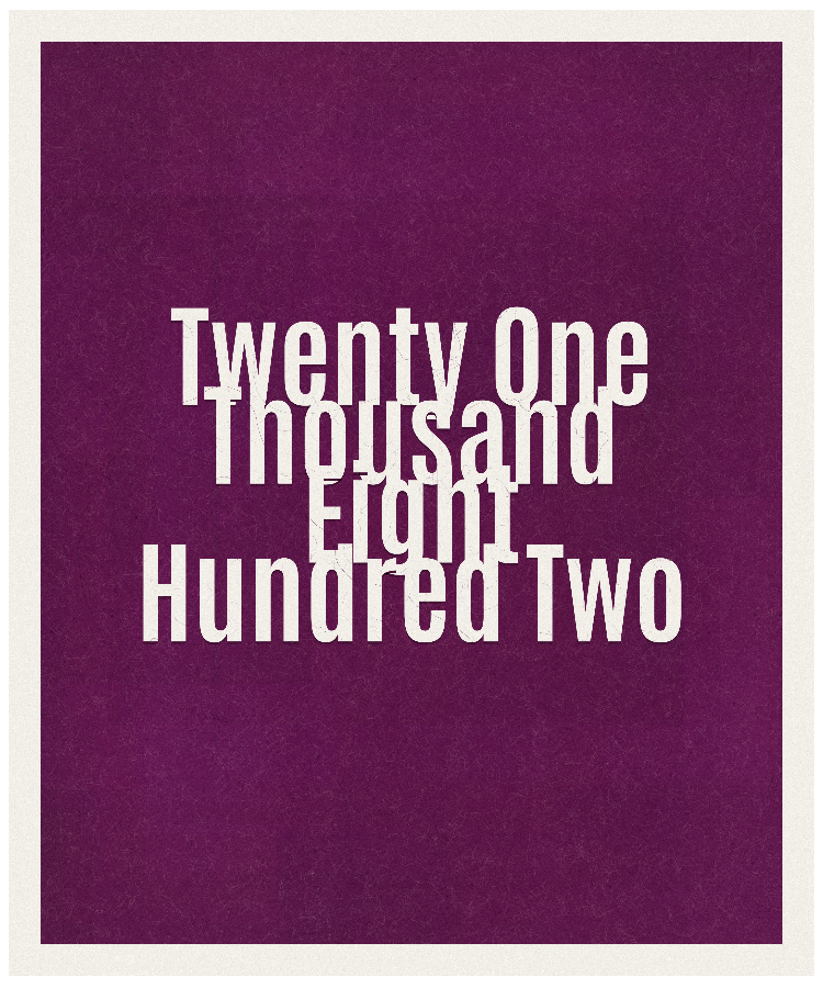 Count #21802