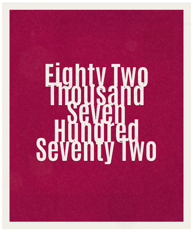 Count #82772