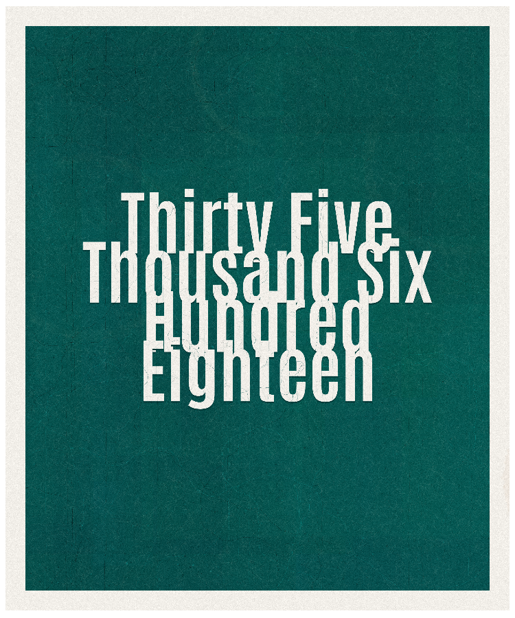 Count #35618