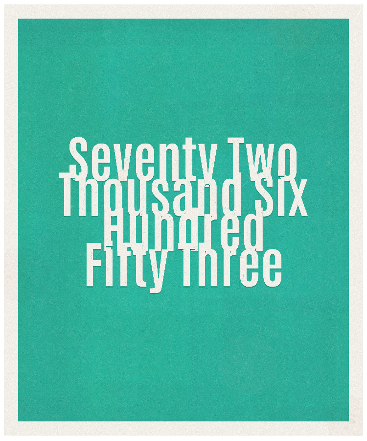 Count #72653