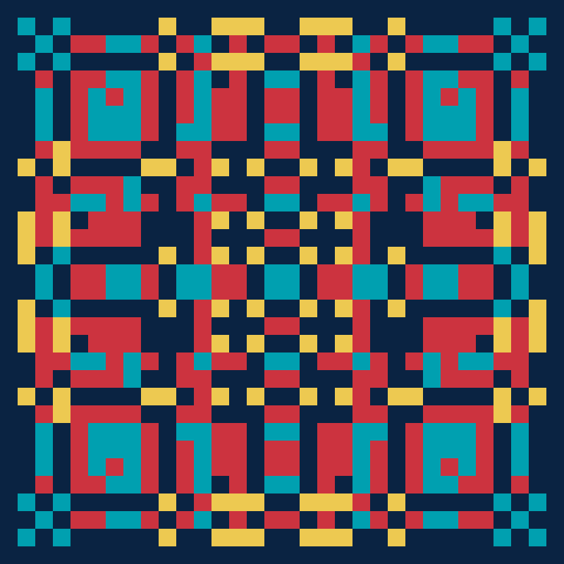 Pixel Mandala #17