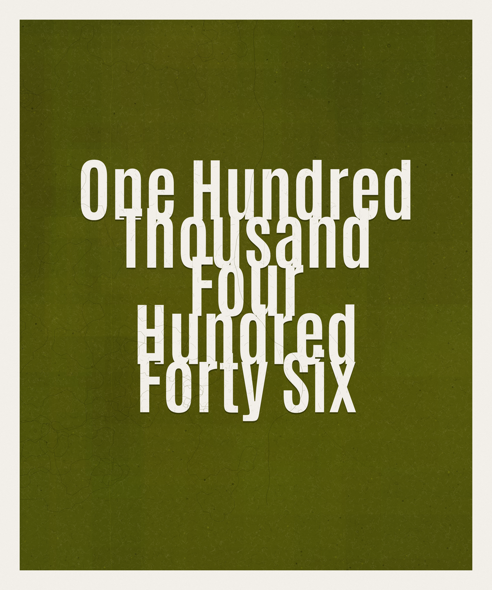 Count #100446