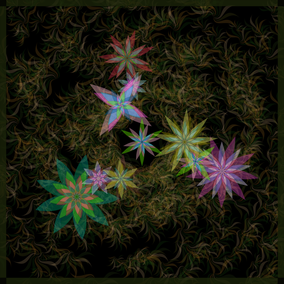 Bezier Garden #144