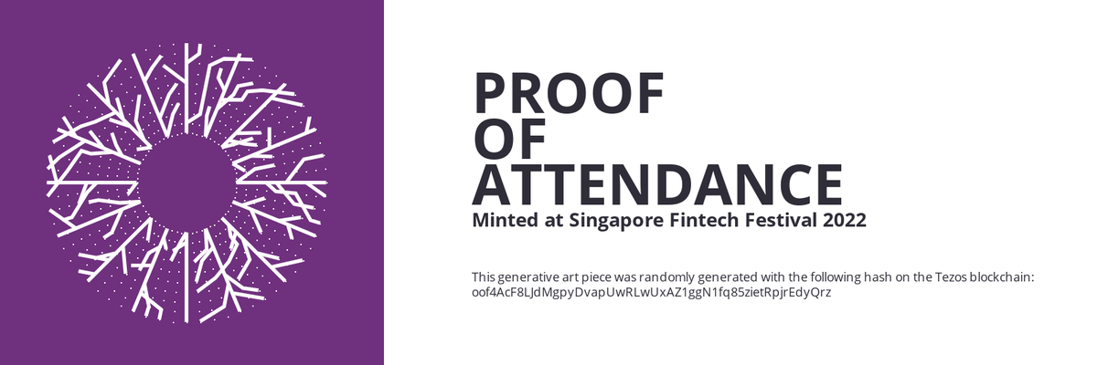 SFF2022 Proof of Attendance Token #357