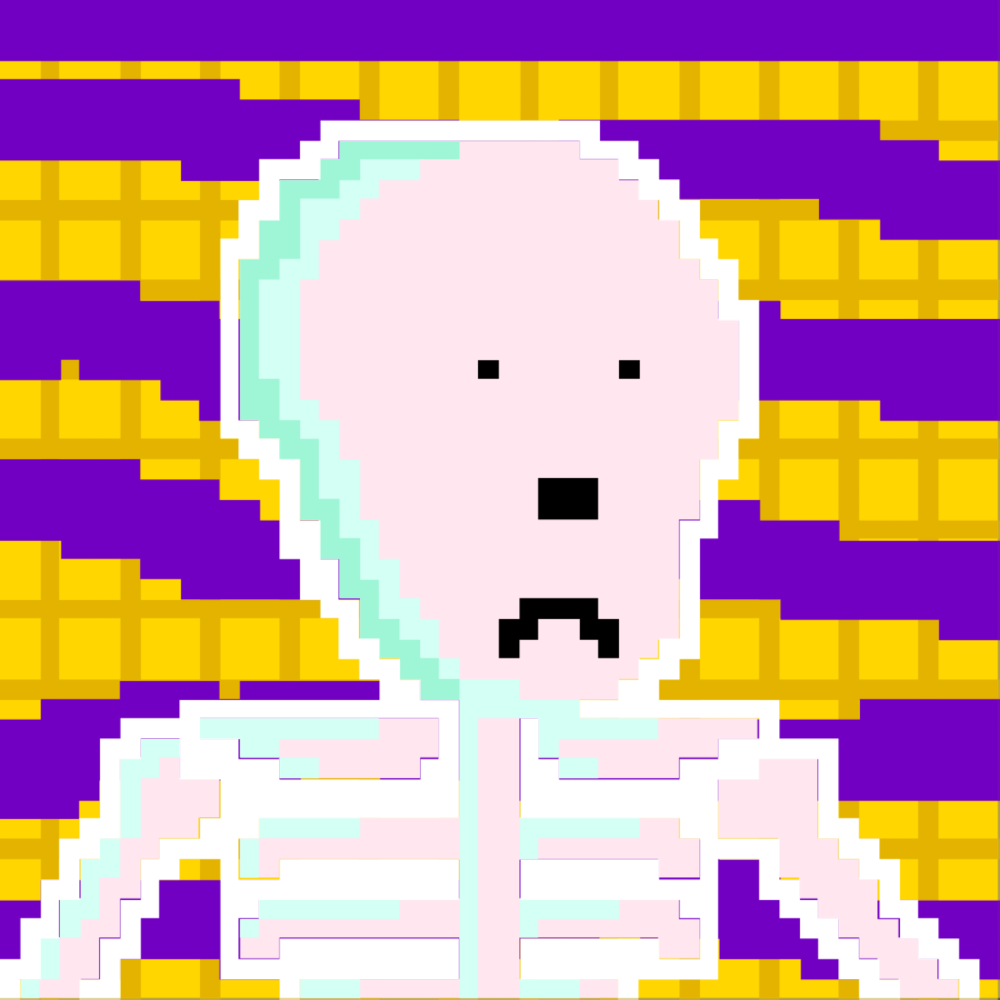 PIXEL SKULLETTI 1 #89