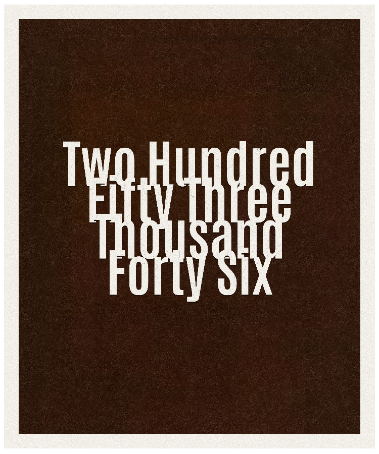 Count #253046