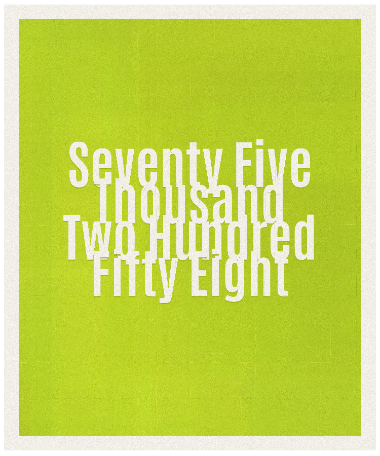 Count #75258