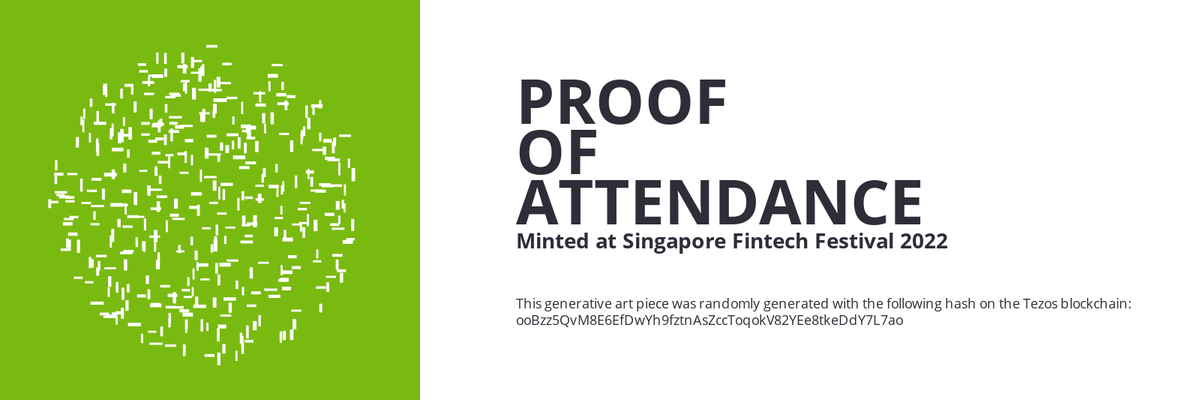 SFF2022 Proof of Attendance Token #1106