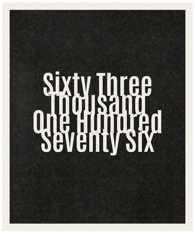 Count #63176