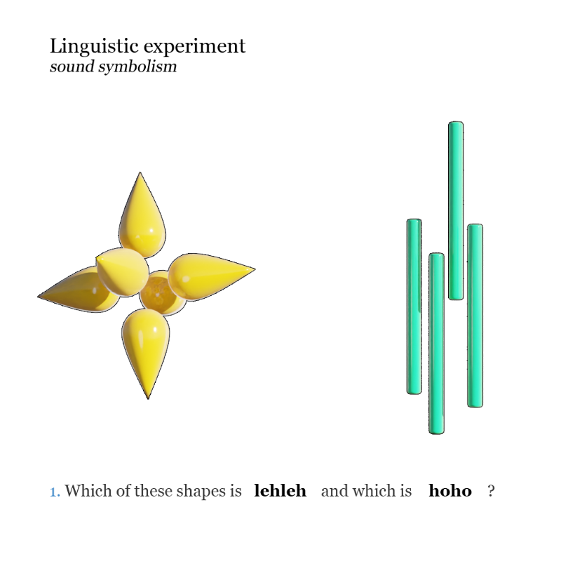 Linguistic Experiment #5