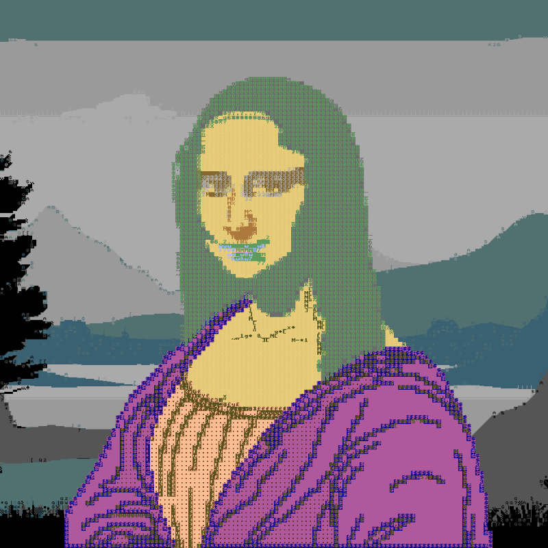 DOS Mona Lisa  #16