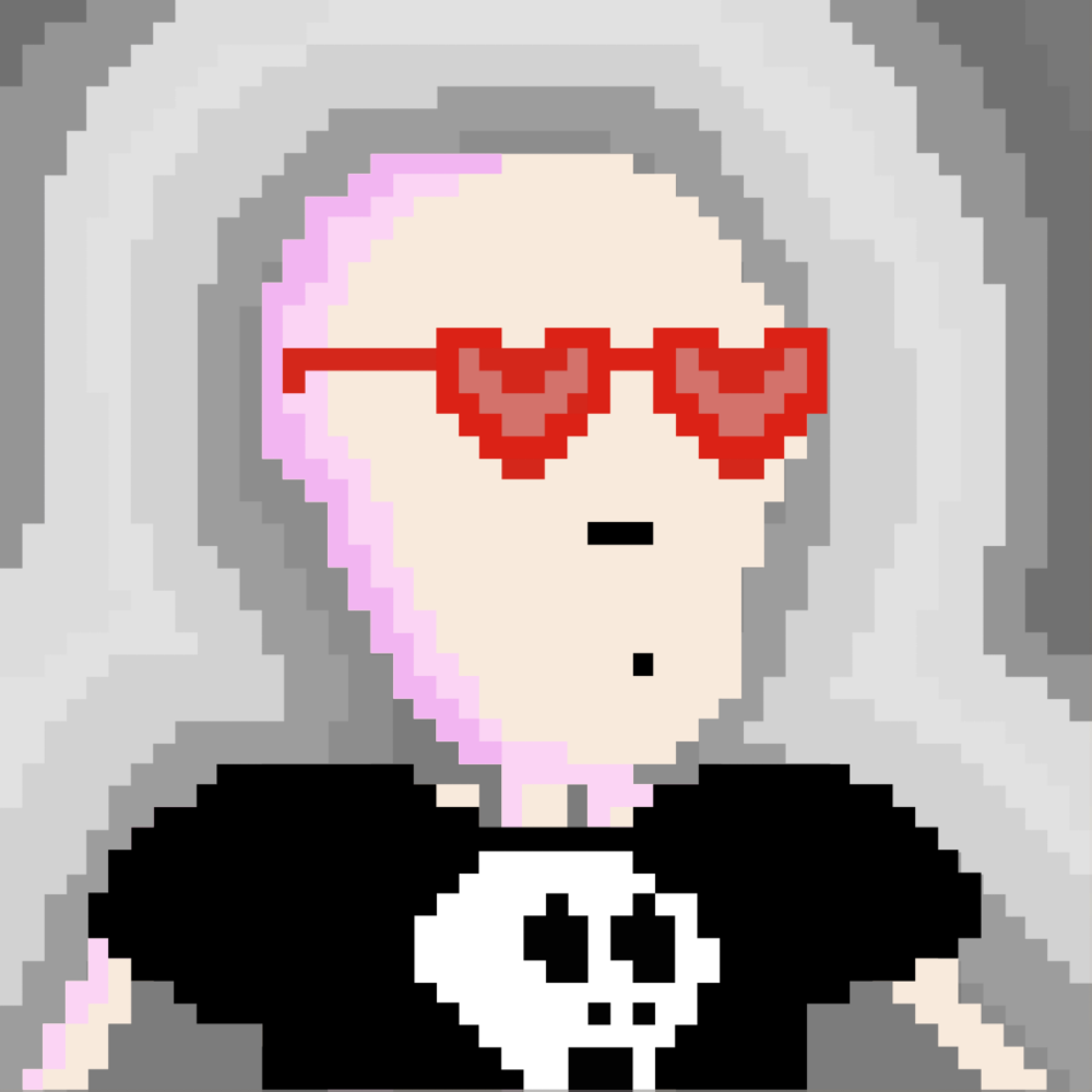 PIXEL SKULLETTI 1 #136