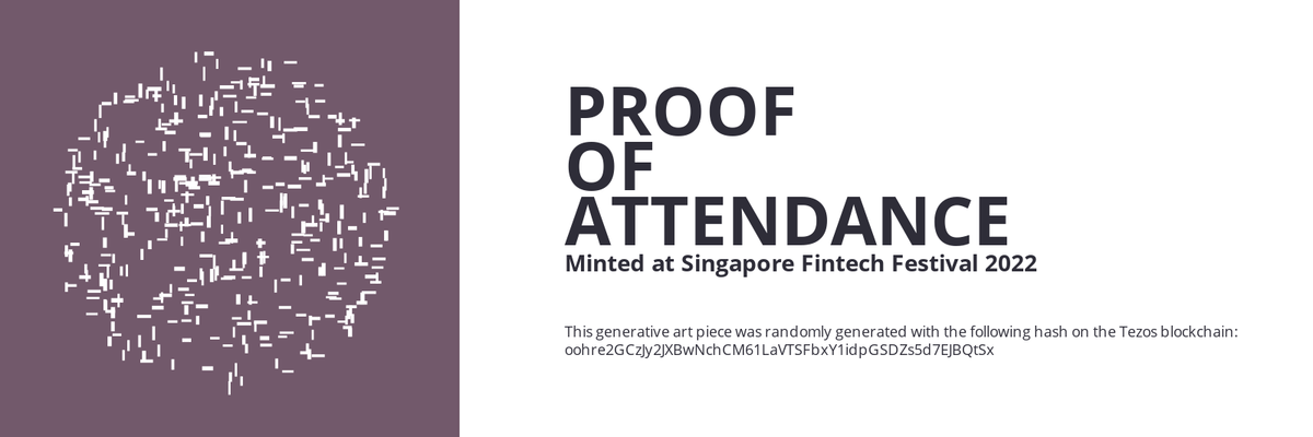 SFF2022 Proof of Attendance Token #1660